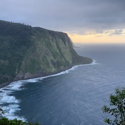 Waipio Wayside Bed and Breakfast - View from Waipio Valley Lookout 5 miles from house