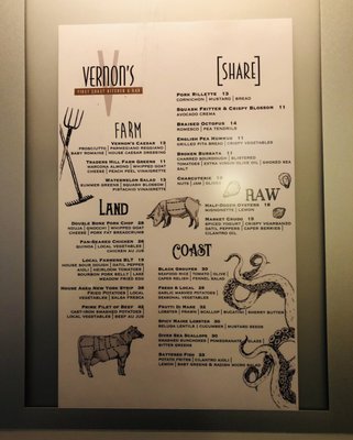Menu photo 4 Vernon's First Coast Kitchen & Bar Ponte Vedra Beach, FL Menu photo 4 Vernon's First Coast Kitchen & Bar Ponte Vedra Beach, FL