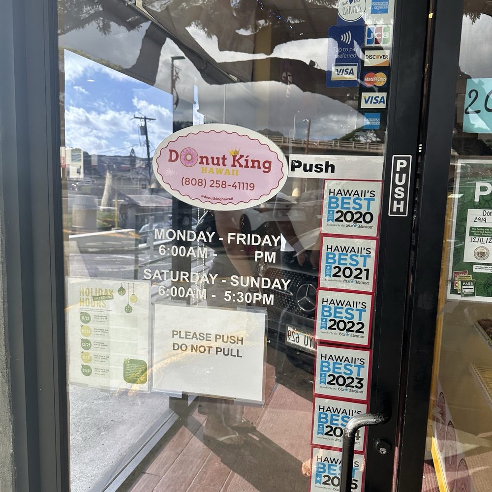 Donut King Hawaii - Donuts Near Me - Honolulu, Hawaii