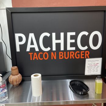 Pacheco Taco N Burger - Tacos Near Me - Dallas, Texas