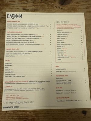 Menu photo 2 Barnum Roma | Specialty Coffee. Breakfast & Lunch Place Rome, RM Menu photo 2 Barnum Roma | Specialty Coffee. Breakfast & Lunch Place Rome, RM
