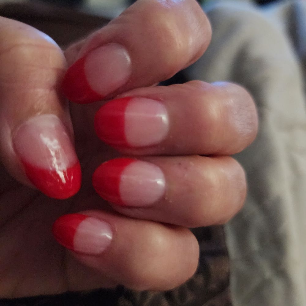 Tips are not evenly painted!