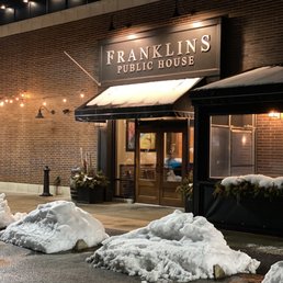 Exterior outside entrance of Franklins Public House - Entrance - Palos Heights, Illinois Exterior outside entrance of Franklins Public House - Entrance - Palos Heights, Illinois