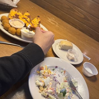 Texas Roadhouse - Combo Appetizer and House Salad to start - American Near Me - Reno, Nevada Texas Roadhouse - Combo Appetizer and House Salad to start - American Near Me - Reno, Nevada