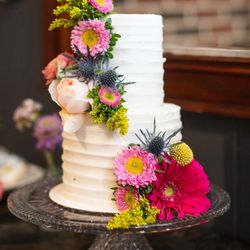 Cakes Couture - Provided 2 tier Italian cream and German chocolate cake.