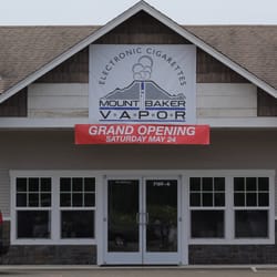 Mt Baker Vapor - The front of the Mt Baker Vapor retail store.