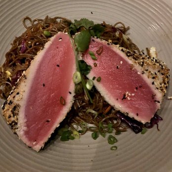 GRANVILLE - Ahi Filet & Soba Noodles (Order this NOW, Thank me LATER!) - New American Near Me - Studio City, California GRANVILLE - Ahi Filet & Soba Noodles (Order this NOW, Thank me LATER!) - New American Near Me - Studio City, California