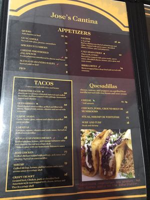 Menu photo 3 Jose's Cantina St. Ignace, MI Menu photo 3 Jose's Cantina St. Ignace, MI