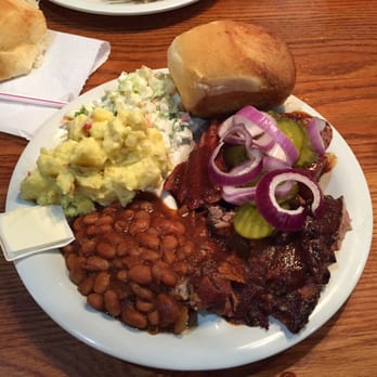 Spring Creek Barbeque - Two meat combo - Barbeque Near Me - Katy, Texas Spring Creek Barbeque - Two meat combo - Barbeque Near Me - Katy, Texas