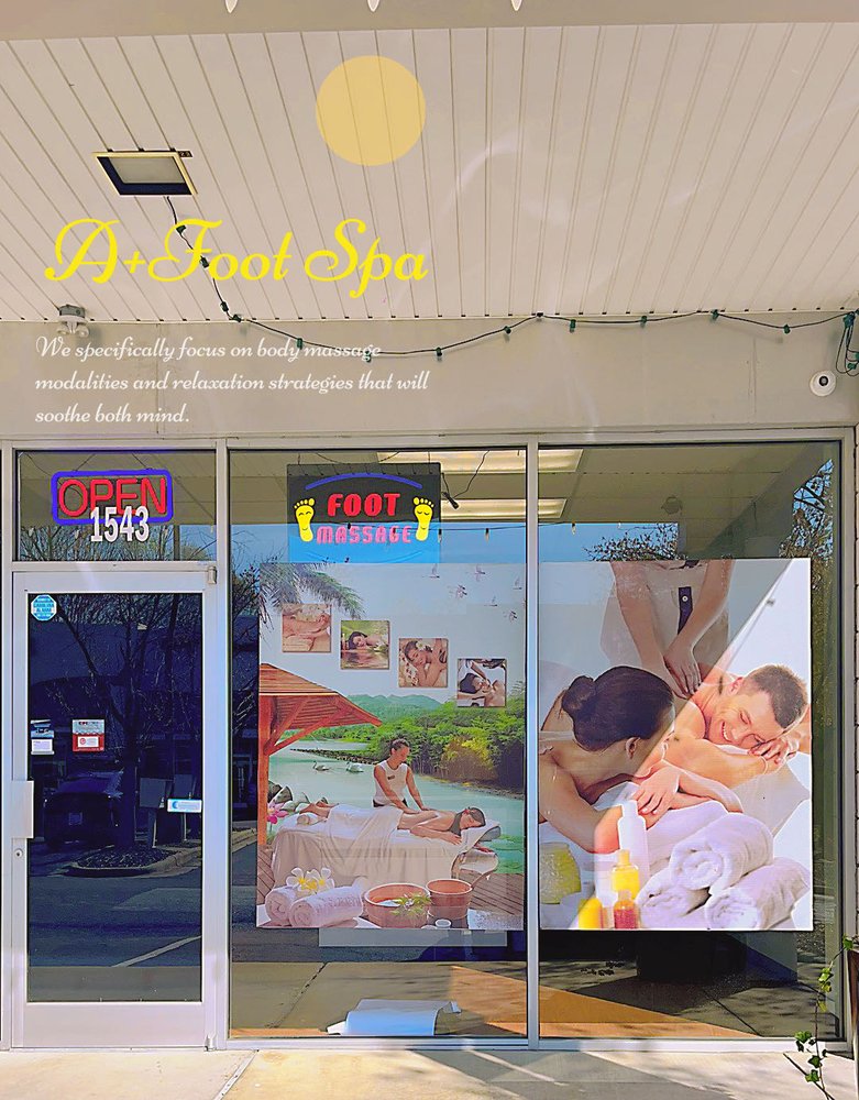 A+ FOOT SPA 1543 Hanes Mall Blvd, WinstonSalem, North Carolina