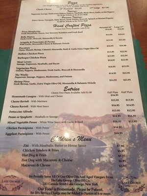 Menu photo 6 Mezzaluna's Lake George, NY Menu photo 6 Mezzaluna's Lake George, NY