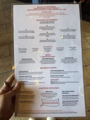 Menu photo 1 Cafe Borrone Menlo Park, CA
