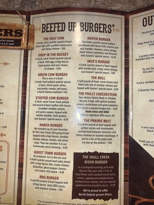 Menu photo 2 Grazer's Burgers & Beer Bowman, ND Menu photo 2 Grazer's Burgers & Beer Bowman, ND