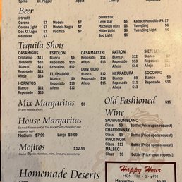 Menu Menu