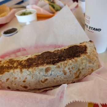 The Taco Stand - Carne y Mariscos Burrito - Steak and Shrimp perfection - Mexican Near Me - Miami, Florida The Taco Stand - Carne y Mariscos Burrito - Steak and Shrimp perfection - Mexican Near Me - Miami, Florida