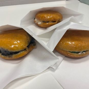 Afters Ice Cream - Warm Donuts stuffed with customized ice cream. - Desserts Near Me - Long Beach, California Afters Ice Cream - Warm Donuts stuffed with customized ice cream. - Desserts Near Me - Long Beach, California