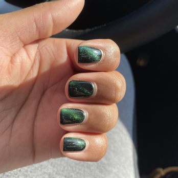 Finger Paint - The cat eye came out perfect. Vicki always does amazing job on my nails. - Nail Salons Near Me - Oakland, California Finger Paint - The cat eye came out perfect. Vicki always does amazing job on my nails. - Nail Salons Near Me - Oakland, California
