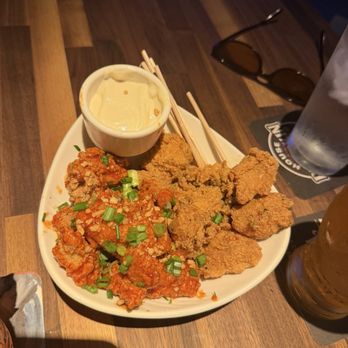 Yard House - Boneless wings. Lemon pepper & Korean chili garlic - Vegetarian Near Me - San Diego, California Yard House - Boneless wings. Lemon pepper & Korean chili garlic - Vegetarian Near Me - San Diego, California