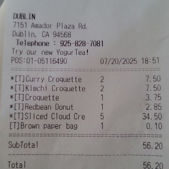 Tous Les Jours - Bakeries Near Me - Dublin, California