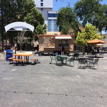 Jefes Street Tacos - Jefes trailer in the co-op food lot. - Food Trucks Near Me - Austin, Texas