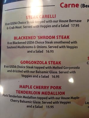 Menu photo 5 Carelli's Pizzeria & Pasta Craig, CO Menu photo 5 Carelli's Pizzeria & Pasta Craig, CO
