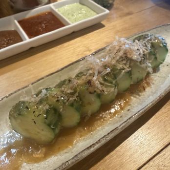 Torikizoku - Cucumber salad and set B dipping sauce. Sauce was delicious. - Japanese Near Me - Torrance, California Torikizoku - Cucumber salad and set B dipping sauce. Sauce was delicious. - Japanese Near Me - Torrance, California