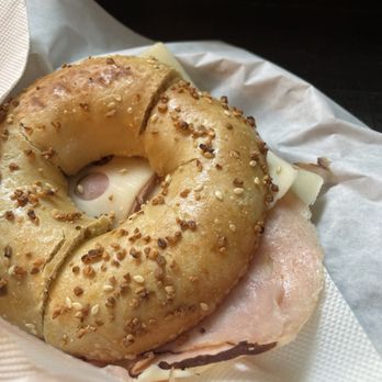 Park Avenue Cafe - The Ham and Swiss Bagel Sandwich - Sandwiches Near Me - Portland, Oregon Park Avenue Cafe - The Ham and Swiss Bagel Sandwich - Sandwiches Near Me - Portland, Oregon