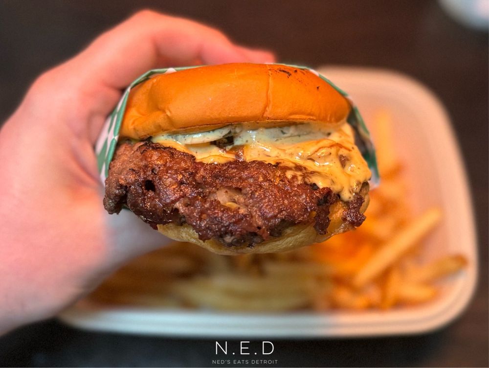 Food from Maillards Smash Burgers