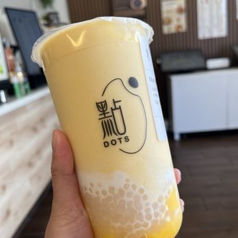 Dots Boba - Mango Sago - Bubble Tea Near Me - San Francisco, California