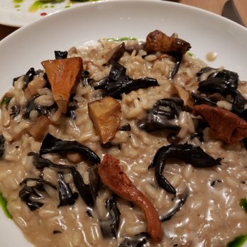 Knife Pleat - Mushroom risotto - French Near Me - Costa Mesa, California Knife Pleat - Mushroom risotto - French Near Me - Costa Mesa, California