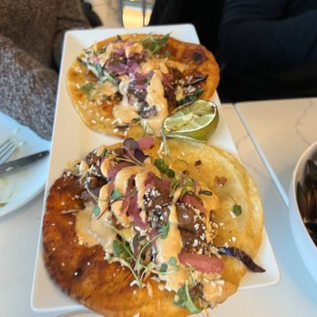 Dos Salsas - Tuna tostadas - Tex-Mex Near Me - Austin, Texas Dos Salsas - Tuna tostadas - Tex-Mex Near Me - Austin, Texas