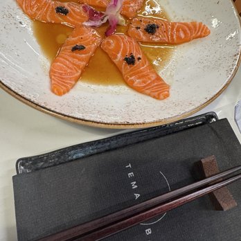 Temaki Bar - Salmon Carpaccio - Sushi Bars Near Me - San Jose, California Temaki Bar - Salmon Carpaccio - Sushi Bars Near Me - San Jose, California
