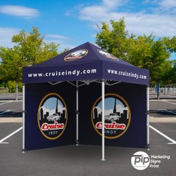 A custom pop-up tent for any event!
