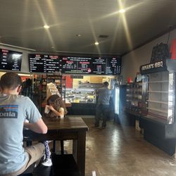 Inman’s BBQ - Interior/ Main Menu