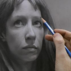 Vitruvian Fine Art Studio - David Jameson Portrait Demo... Watch his Time-lapse video of this portrait: https://www.youtube.com/watch?v=TpUL4xf-uIw