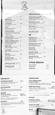 Menu photo 5 Cafe Santo Montebello, CA Menu photo 5 Cafe Santo Montebello, CA