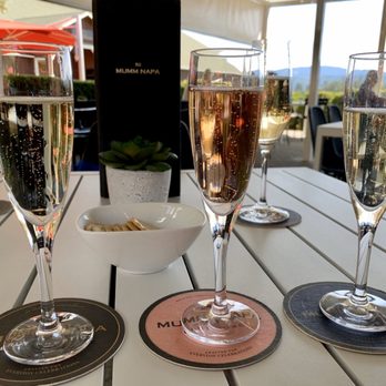 Mumm Napa - Brut Prestige, Brut Rosé, and Cuvée M - Wine Tasting Room Near Me - Rutherford, California
