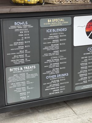 Menu photo 6 Cafe Bella Ocean Beach, CA