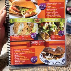 Taqueria Mexicana - Menú 2026