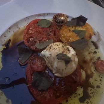 The Mountain House - Caprese salad - New American Near Me - Woodside, California