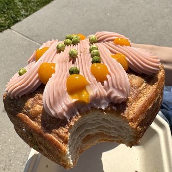 Neighbor Bakehouse - Strawberry matcha croissant bun - Bakeries Near Me - San Francisco, California Neighbor Bakehouse - Strawberry matcha croissant bun - Bakeries Near Me - San Francisco, California