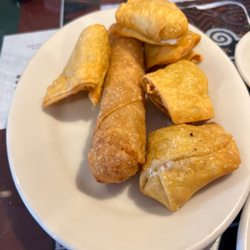 Noodle Wrap - Crab Rangoon and a noodle wrap
