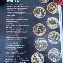 Birrieria Spot - Menu