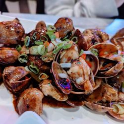 蛤蜊和黑豆醬: Stir Fried Black Blean Clams