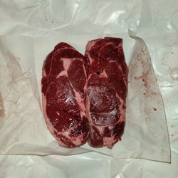Packwood Locker and Meats - 2in thick cuts of ribeye equals happiness