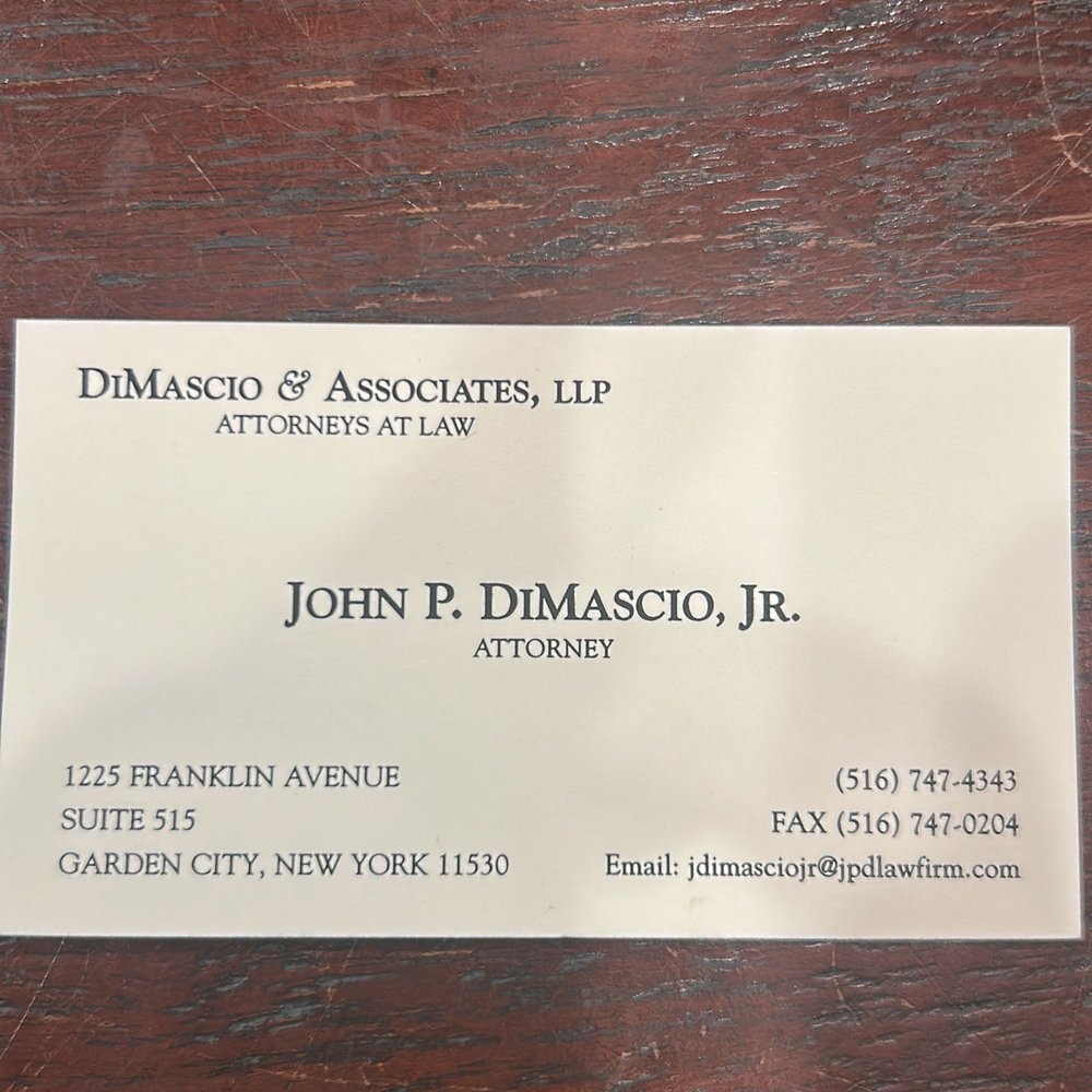 Dimascio John Atty - Lawyers Near Me - Garden City, New York Dimascio John Atty - Lawyers Near Me - Garden City, New York