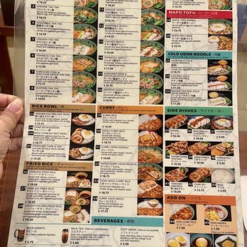 Goma Tei Ramen Kahala - menu - Ramen Near Me - Honolulu, Hawaii