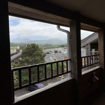 The Waves Cannon Beach - View from corridor - Hotels Near Me - Cannon Beach, Oregon The Waves Cannon Beach - View from corridor - Hotels Near Me - Cannon Beach, Oregon