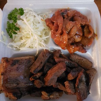 Willow Tree Korean Restaurant - Spicy pork and kalbi beef combo - Korean Near Me - Kailua, Hawaii Willow Tree Korean Restaurant - Spicy pork and kalbi beef combo - Korean Near Me - Kailua, Hawaii