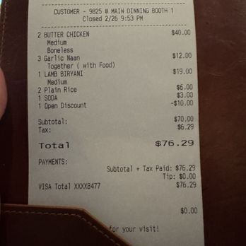 Gulab Indian Bistro - Indian Near Me - Clovis, California